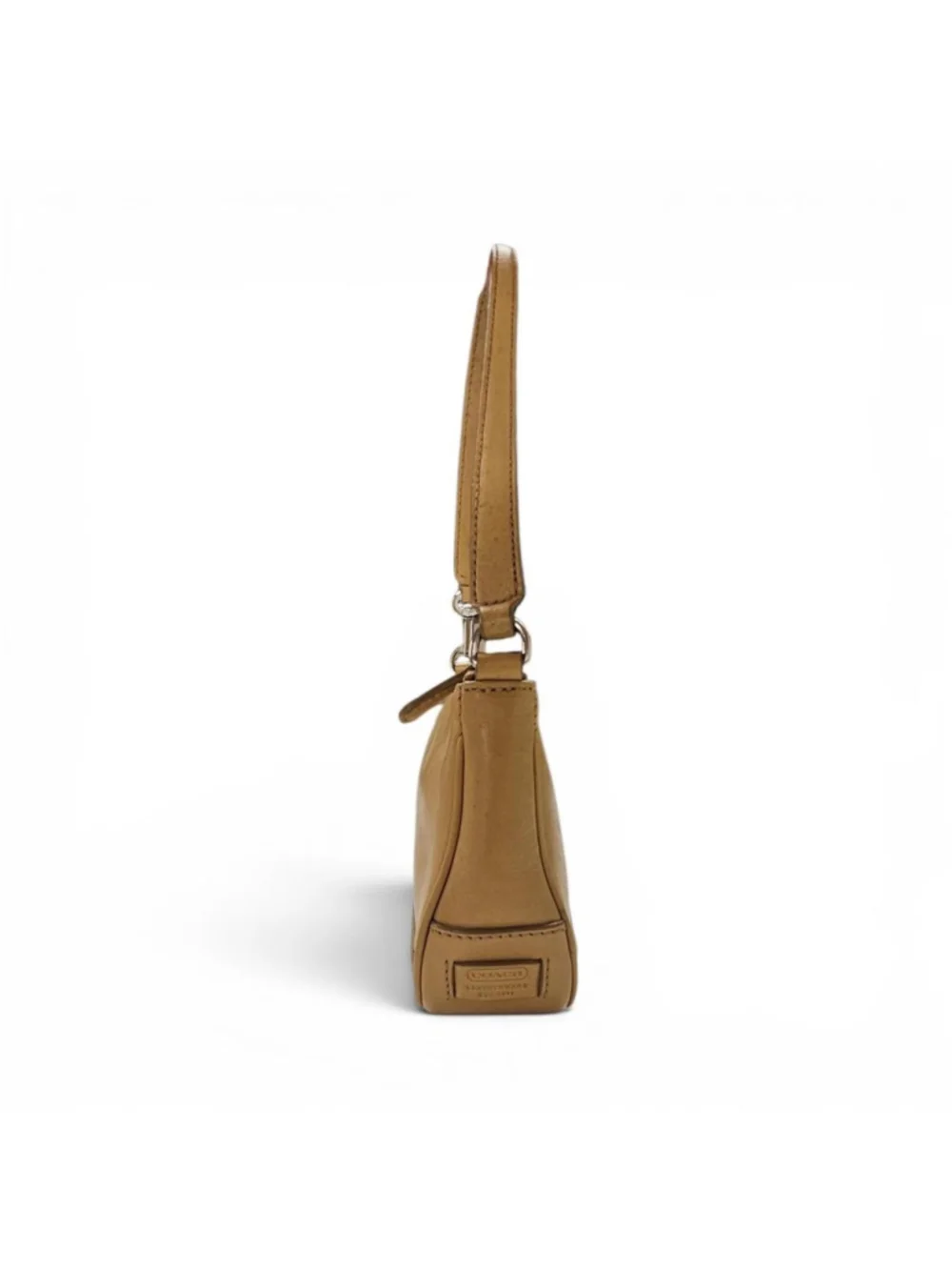 Coach Hampton 1990 Demi Baguette Bag in Camel Tan  From Cosch  The Hampton Bague